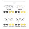 New Design 3 In 1 Magnetic Clip On Glasses High Quality Polarized Sunglasses Men Women Anti-Glare Eyewear Gafas De Sol