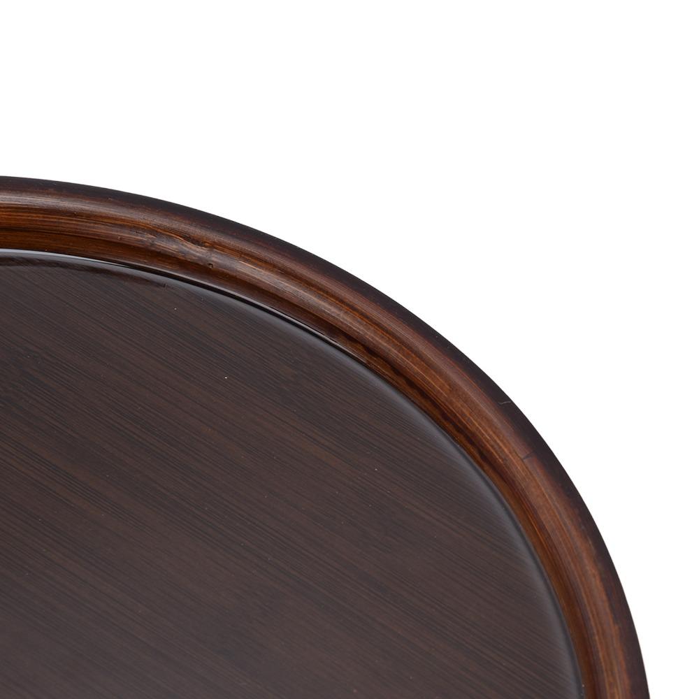 Bamboos Snack Tray Smooth Surface Serving Plate Tea Coaster Tray Fruit Dessert Display