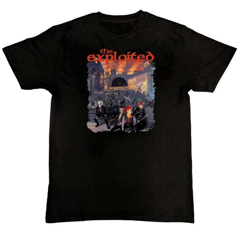 

NEW The Exploited Band Graphic Print Unisex T-Shirt XXXL
