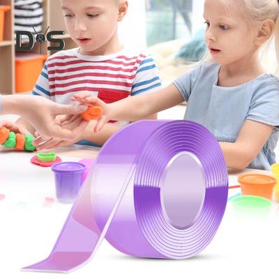 1 Set 300 cm Nanometer-Klebeband-Seifenblasen-Set mit Zubehör, Stressabbau, elastische Seifenblasen, doppelseitiges Klebeband, DIY-Bastelspielzeug für Kleinkinder und Jungen