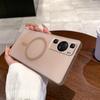 For Magsafe Case For Huawei P60 Pro P60Pro Magnetic Wireless Charge Matte Hard Back Cover Phone Case