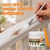 Wood Repair Cream 40g with Brush for Furniture Cabinets and Trim, Scratch Cover for Edge Wear and Small Cracks