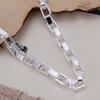 Fashion Color Silver Chain Bracelet Chain Link Women Lady Men Jewelry
