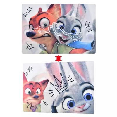 Disney Judy Hopps & Nick Wilde Postkarte Selfie Lentikular Japan NEU Disney Store