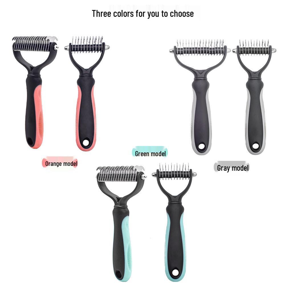 

Скидка для новичков: Двусторонняя расческа для вычесывания шерсти у собак