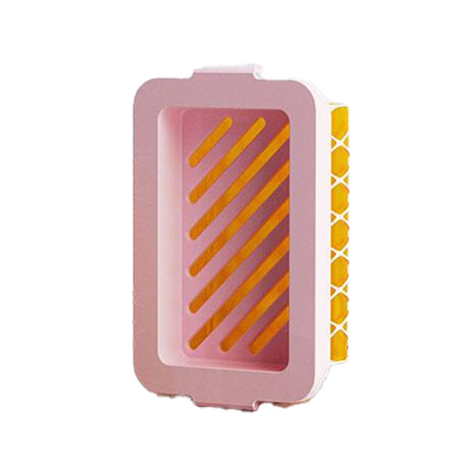 

Высокоэластичная сетчатая мыльная коробка-пузырь многофункциональная мыльная коробка для хранения и хранения One Size розовый