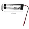 Electric Clipper 3400Mah Battery For Black Stealth, Chrome,Cordless Magic Clip,Senior Cordless,Super Taper Cordless