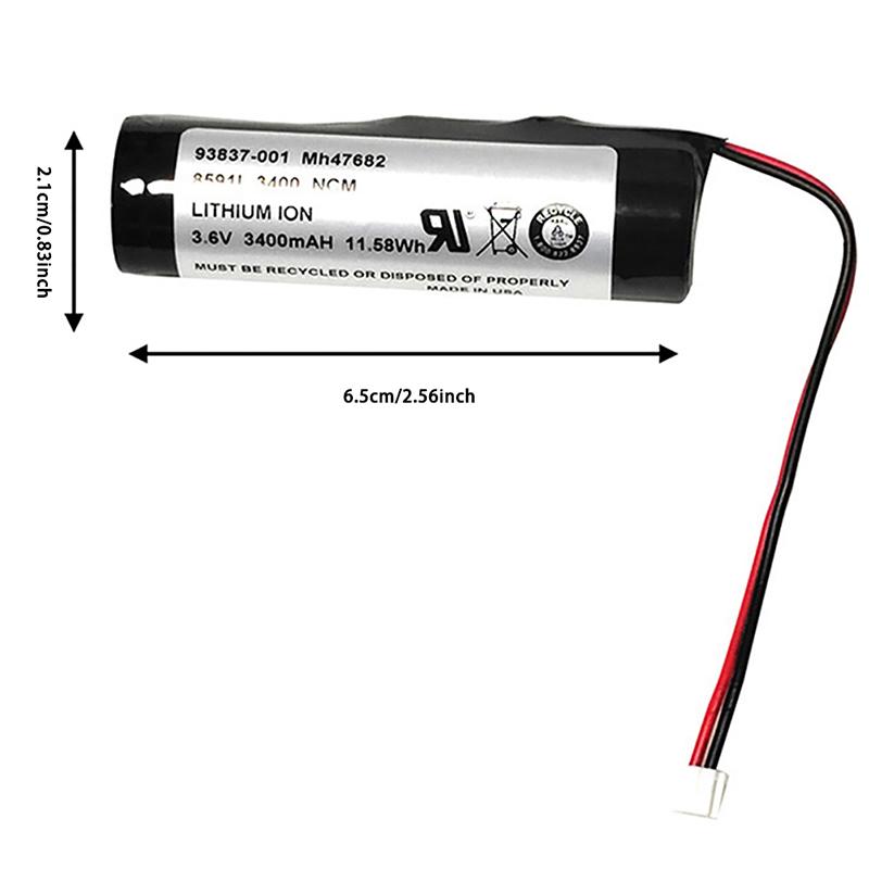 Electric Clipper 3400Mah Battery For Black Stealth, Chrome,Cordless Magic Clip,Senior Cordless,Super Taper Cordless