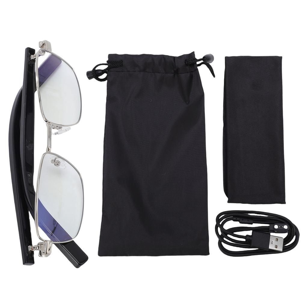 Gafas Inteligentes Traductor Micrófono Altavoz Incorporado +100 Idiomas Polarizadas IA en Tiempo Real