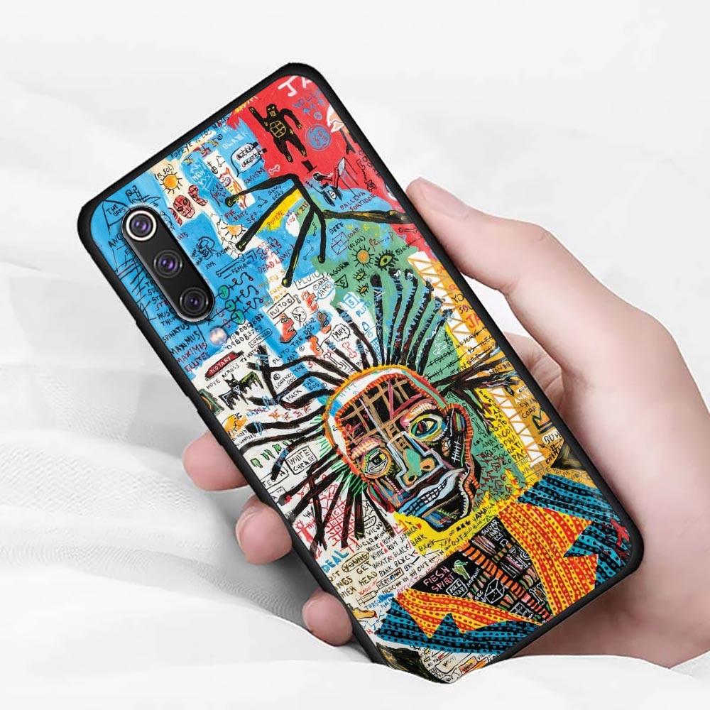 Kočka Van Gogh Hvězdná noc Olejomalba Měkké pouzdro Pro Xiaomi Mi 9 9se 8 10 10T A2 Lite 10S 9T CC9 Note 10 Pro 9Lite Kryt Fundas