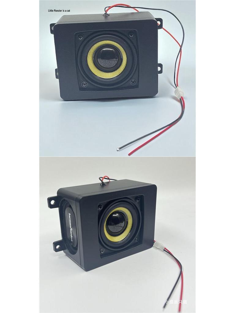 2" 4-Ohm 15W/20W Subwoofer with Dual Diaphragms, Waterproof Chamber for DIY Audio & EV Mods