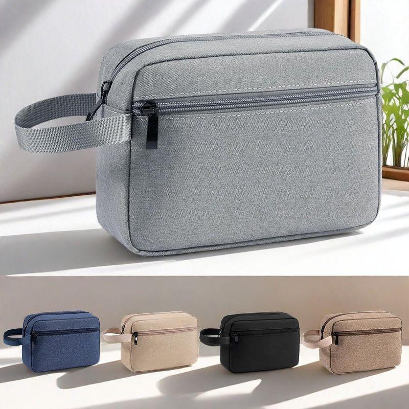 Outdoor Waterproof Travel Toiletry Bag - Portable and Wear-resistant Makeup Organizer for Business Trips