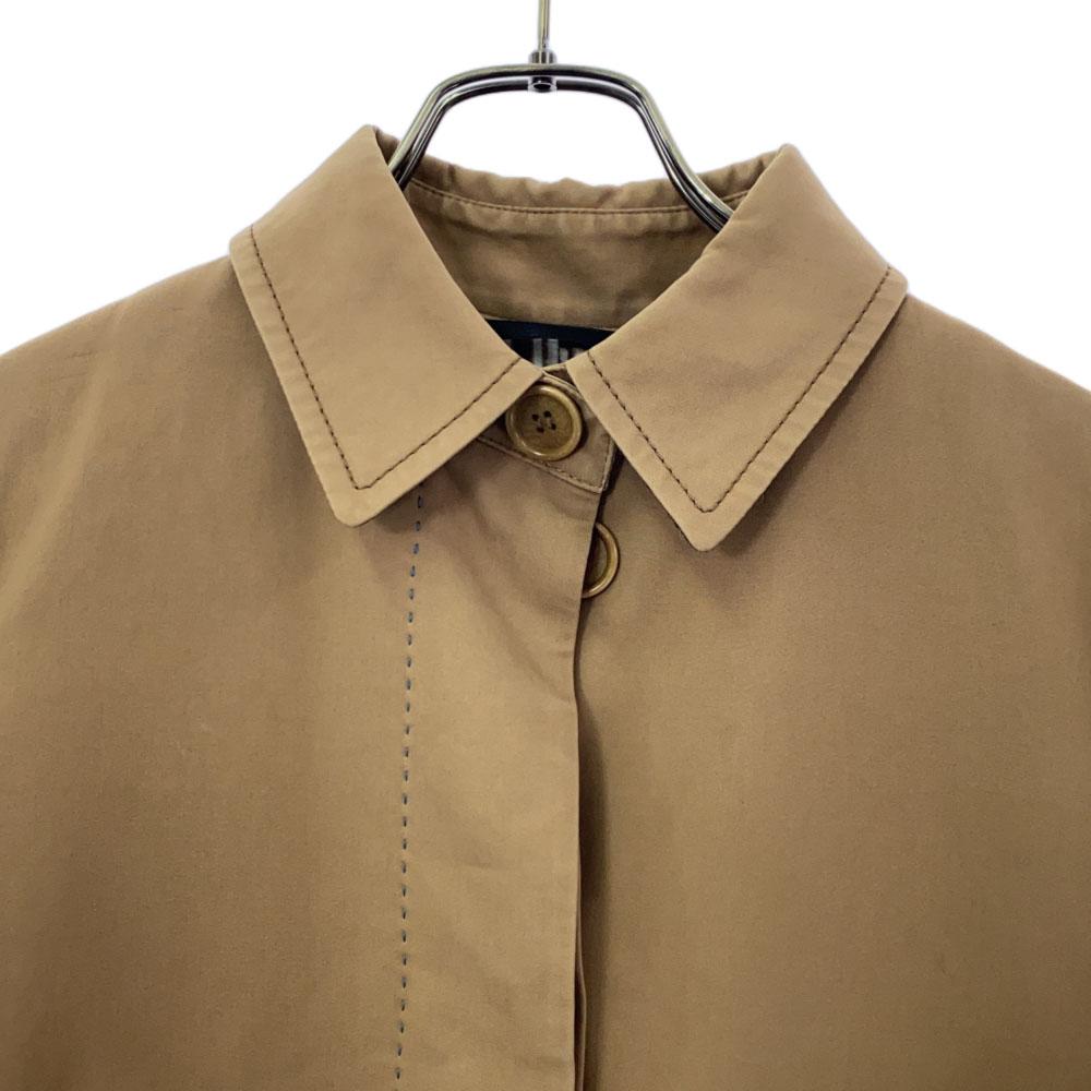 Paul Smith BLACK LABEL Stainless collar coat 40 Brown Women Used