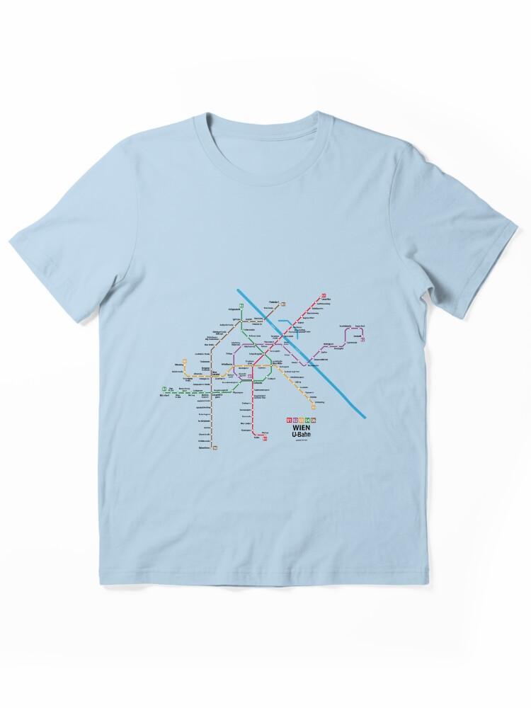 Metro WIEN U-Bahn Map Essential T-Shirt