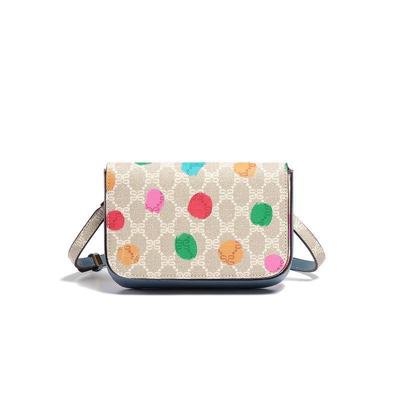 

New fashion medieval bag presbyopia mini square bag summer light luxury commuter shoulder bag crossbody mobile phone bag female