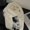 Autumn and Winter New Fashionable Versatile Wool Shawl High-end Knitted Scarf Women's Winter Warm Scarf Triangle Scarf