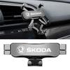 Supporto Telefono Gravità ABS Clip per Bocchetta Aria Auto Supporto Smartphone Per Skoda Octavia Rapid Kodiaq Karoq Superb Fabia Kamiq