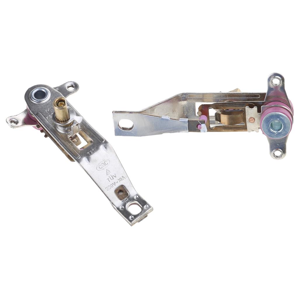 Pachet de 2 Comutator Termostat Fier de Călcat cu Temperatură Reglabilă, Controler Electric pentru Fier de Călcat, Reparare Controler Temperatură pentru Fier de Călcat Electric