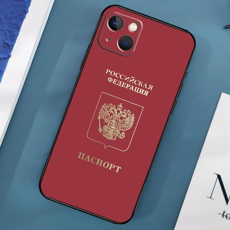

Чехол для телефона с паспортом из Алжира, России, Сербии, Испании для iPhone 15, 13, 12, 11, 14 Pro Max Mini X XR XS MAX SE 2020, 7, 8 Plus, задняя крышка iPhone 15 Plus