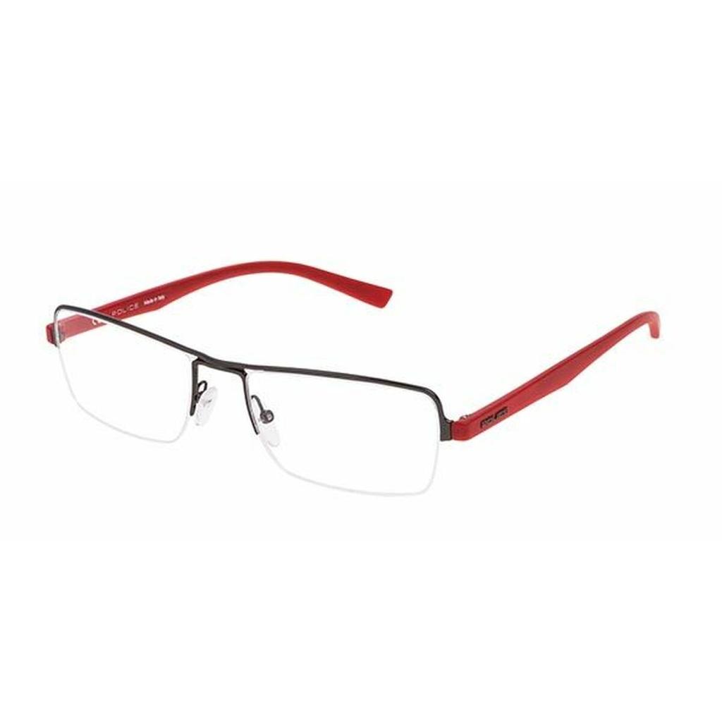 Men' Spectacle Frame Police VPL257-520568 Gray Ø 52 Mm