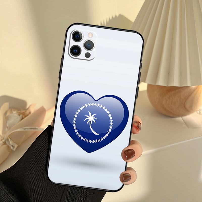 Chuuk Chuukese Pride 691 Phone Case For iPhone 15 14 13 12 11 16 17 Pro Max 13 mini 15 16 Plus 16e 17 Air Cover Funda