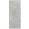Bathroom Cabinet Concrete Grey 60 x 33 x 80 cm Wood Based Panel