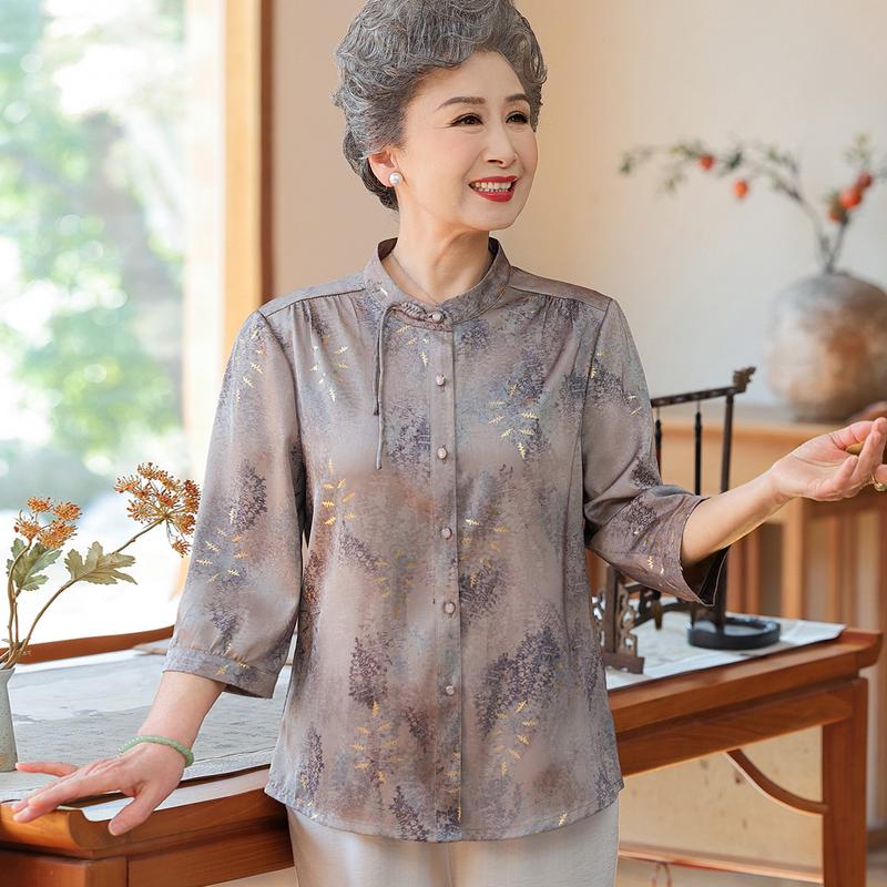 

Datang Furen Half-Sleeve Loose Fit Blouse 5XL