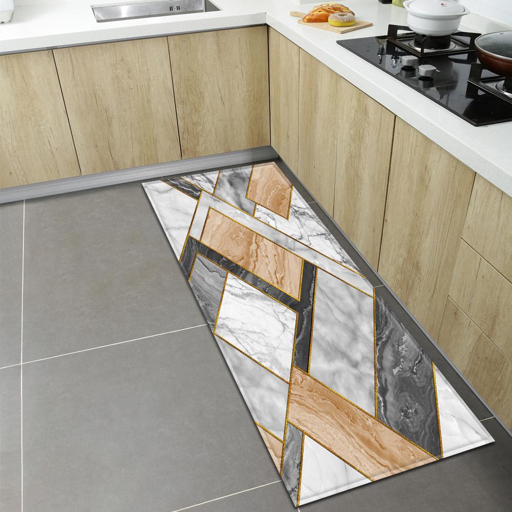 Bedroom Bedside Living Room Carpet Porch Balcony Bathroom Non-slip Floor Mat Nordic Kitchen Rug Home Porch Door Mat