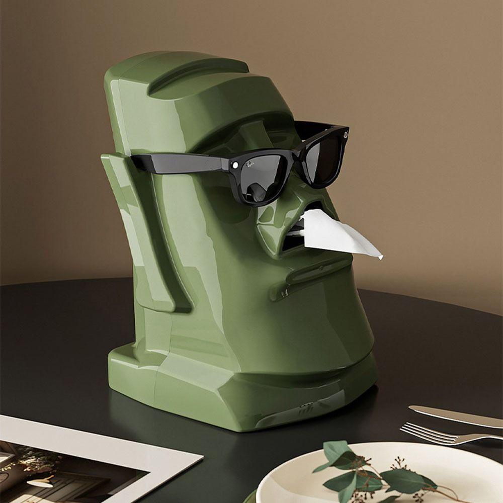 Plastic Napkin Dispenser Case Novelty Paper Towel Container Durable Paper Napkin Holder  Daily Use