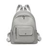 Schoolbag1011 New PU Large Capacity Casual Backpack Fashion Going Out Women's Backpack Student Bag