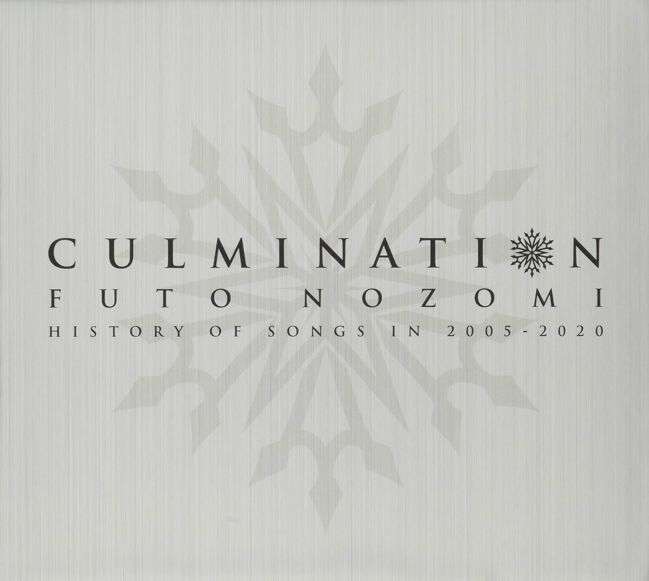 

Futo Nozomi CD-BOX Culmination Futo NOZOMI -history of songs in 2005~2020-