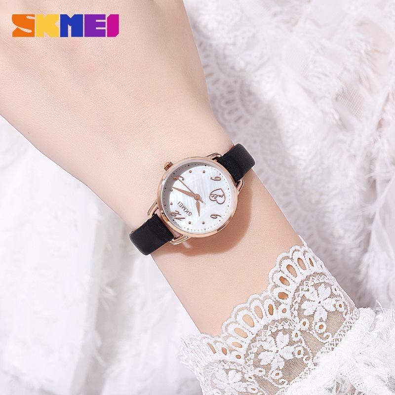 Classic Service Ladies Watch Niche High-end Women's Watch Retro Round Dial Quartz Watch
