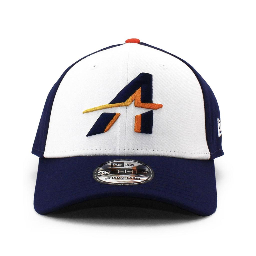 City Connect New Era Cap 39THIRTY Houston Astros 2025 MLB CITY CONNECT FLEX FIT CAP WHITE NAVY HOUSTON ASTROS Stretch Fit Hat 3930 Sz LXL [Used]