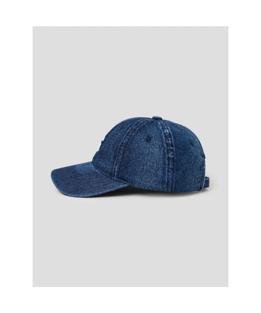 8SECONDS Denim Wappen Ball Cap Blue