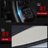 DIY Car Steering Wheel Hand Sewing Cover Microfiber Leather Car Wheel-Cover Breathable Steer Cover Cubre Volante Auto
