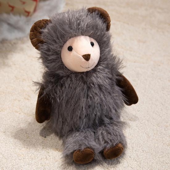 Small Sheep Stuffed Animal Doll Cute Soft Lamb Plush Toy Gift for Kids Boys Girls Birthday Party Home Decor