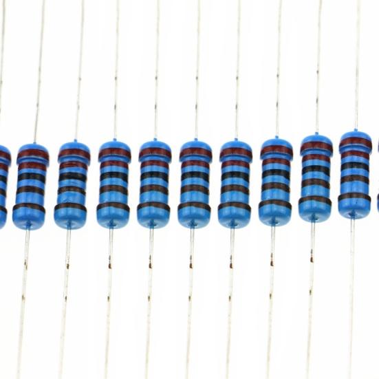 300Pcs 1/4W 30 Film Resistors 0.01 Values Metal Tolerance Assorted Kit Set