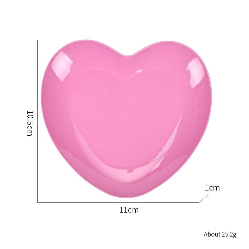 

Поднос для хранения ювелирных изделий из нержавеющей стали в форме сердца и нейл-арта Single Piece