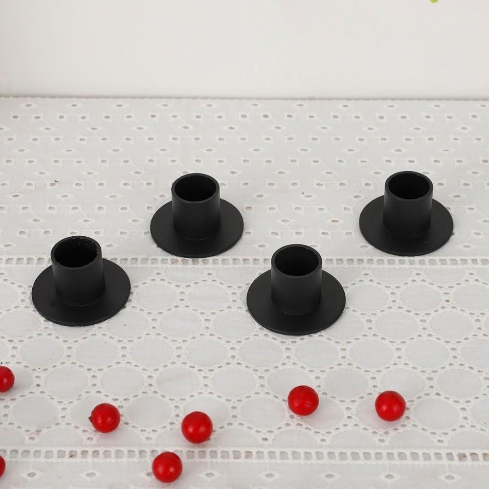 Retro Candle Holders Round Metal Candleholders Decorative Candle Stand  Anniversary Gift