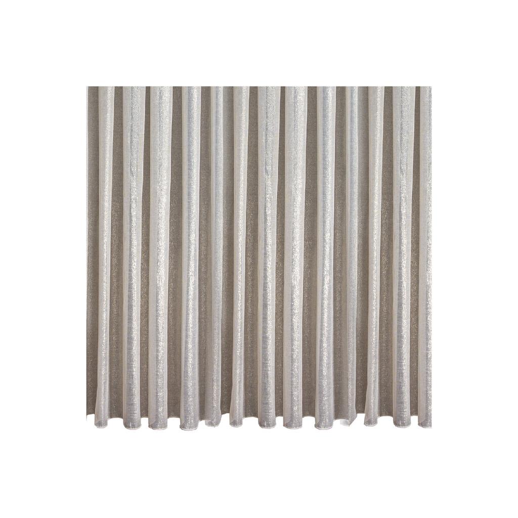 Curtain Flat High Quality Silvery Linen Tulle Curtain Regular Pile (1 To 2.5 Pile) Planting Gold