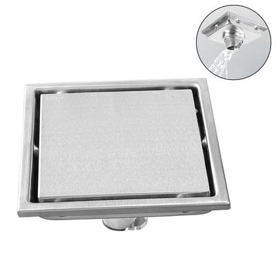 Floor Drains Shower Floor Drain In Brushed Nickel Finish