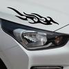 Car Sticker Modified Flame Bumper Hood Rearview Mirror Head Cover Stickers Cover Scratches Motorcycle Decals Car Decorative