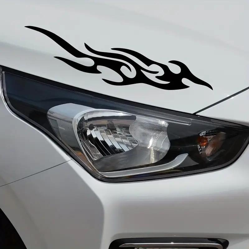 Car Sticker Modified Flame Bumper Hood Rearview Mirror Head Cover Stickers Cover Scratches Motorcycle Decals Car Decorative