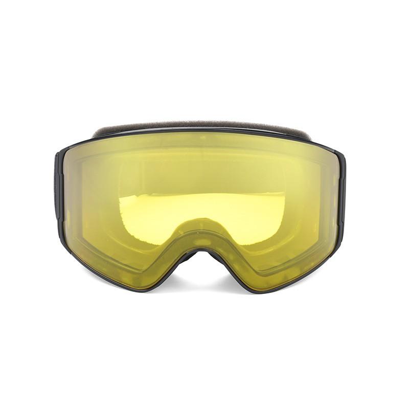 Magnetic Ski Goggles With Anti-Fog Double-Lens Men Adults Snowboarding Windproof Vision Protection