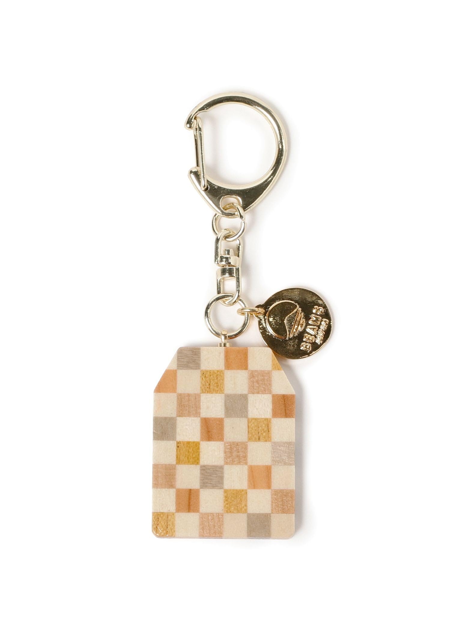 

Parquet Keychain Amulet FREE [BEAMS JAPAN] Custom-made -