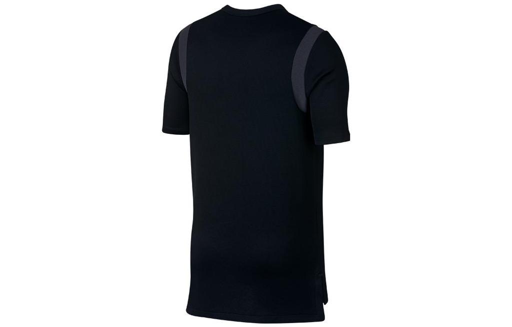 Nike T Shirts Men's Black Crew Neck Moderate Straight Fit 859668-010