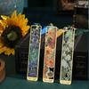 Hollow Art Metal Bookmarks Hollow Out Flower Book Marks Book Page Divider for Book Lover Reader Teacher Student Gift