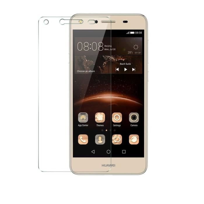 Screen Protector - Phonillico® - HUAWEI Y5 2 Y5 II - Tempered Glass - Anti-Scratch - Transparent
