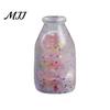 Odorless Stress Ball Milk Bottle Squeeze Ball, Slow Rising Glitter Liquid Fidget Toy for Soft Tactile Adults Kids, Cute Decompression Anxiety Relief,