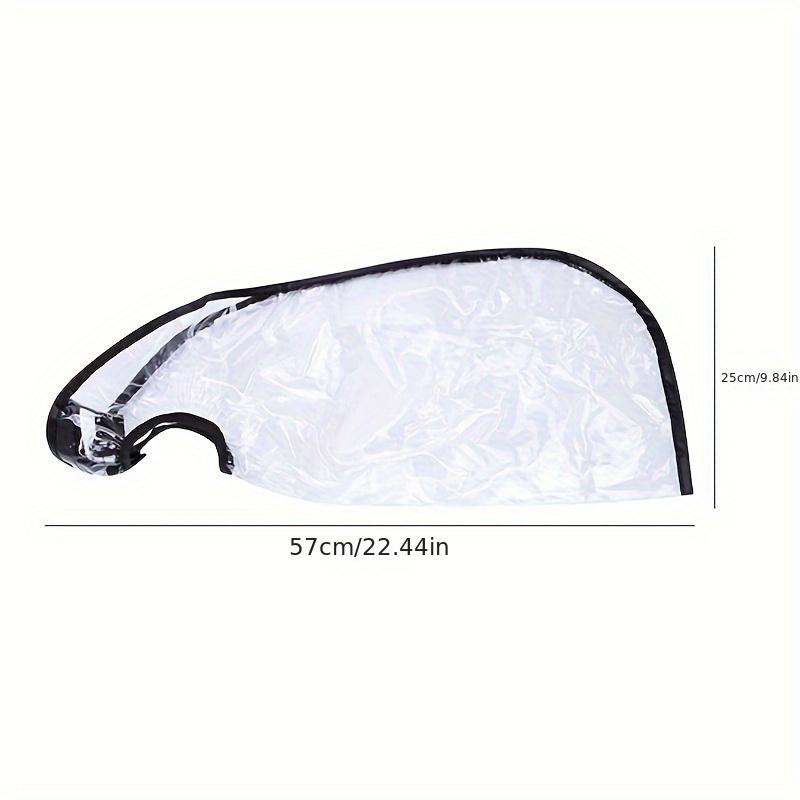 

1PC Waterproof Hair Dyeing Shoulder Cover Salon Hair Coloring Tool Washing Hair Shoulder Cover Beauty Hairdressing Accessories чорний